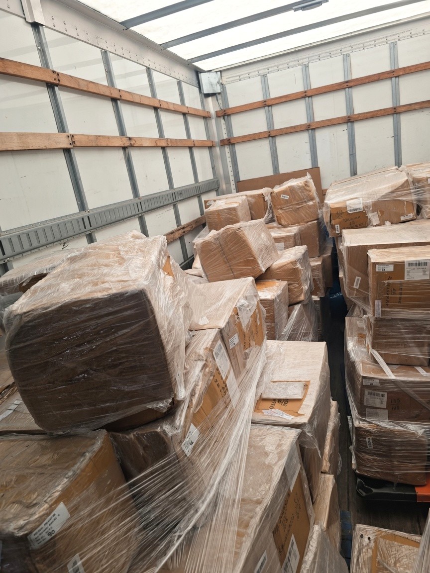 Industrial load documented on site