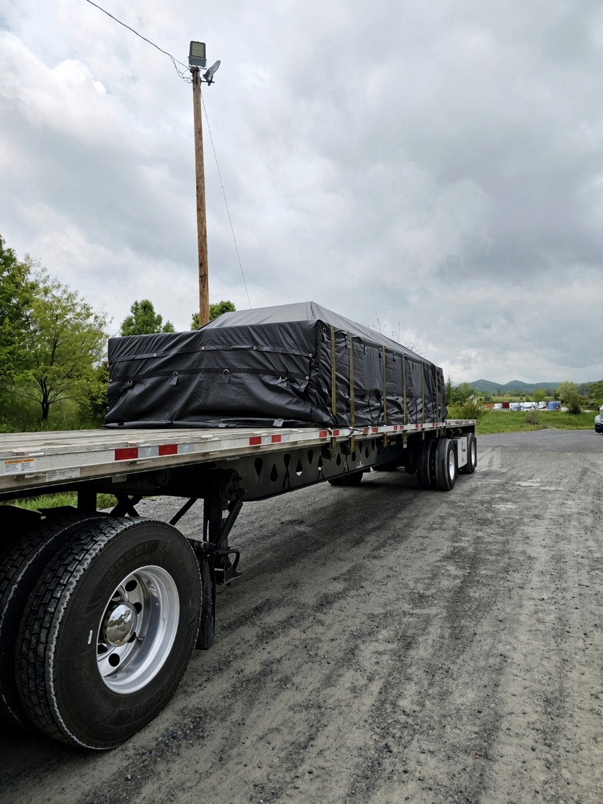 Industrial load documented on site