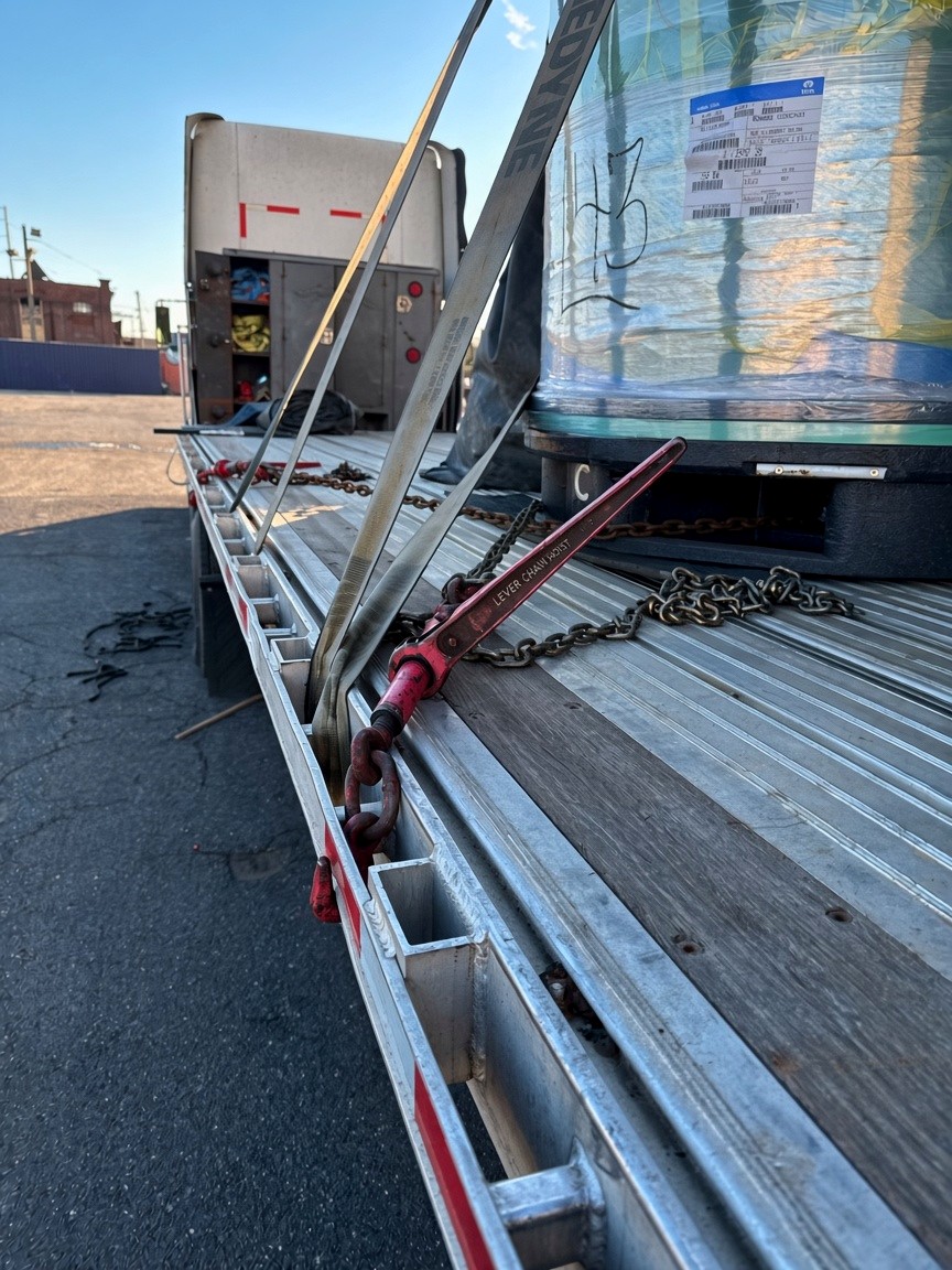 Industrial load documented on site